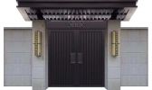 別墅在安裝鋁藝大門過程中有哪些尺寸要求