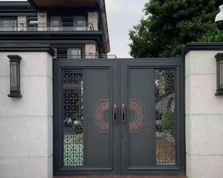 中式別墅大門