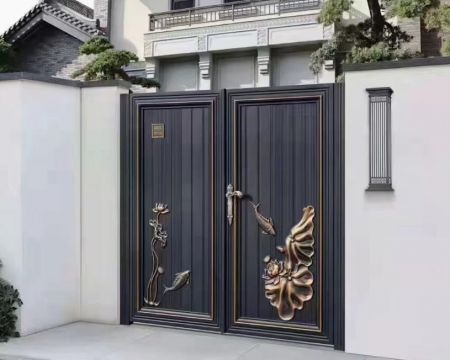 南京別墅圍墻大門